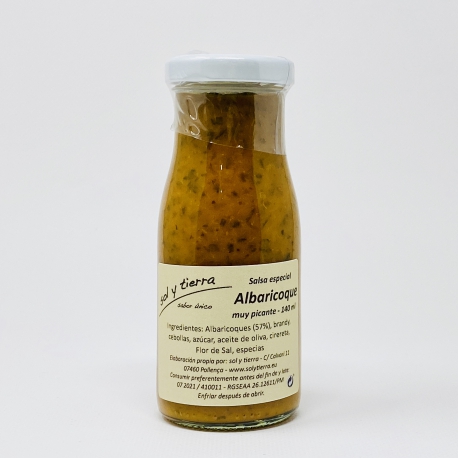 Aprikosensoße scharf