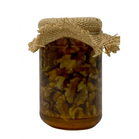 Honey with walnuts